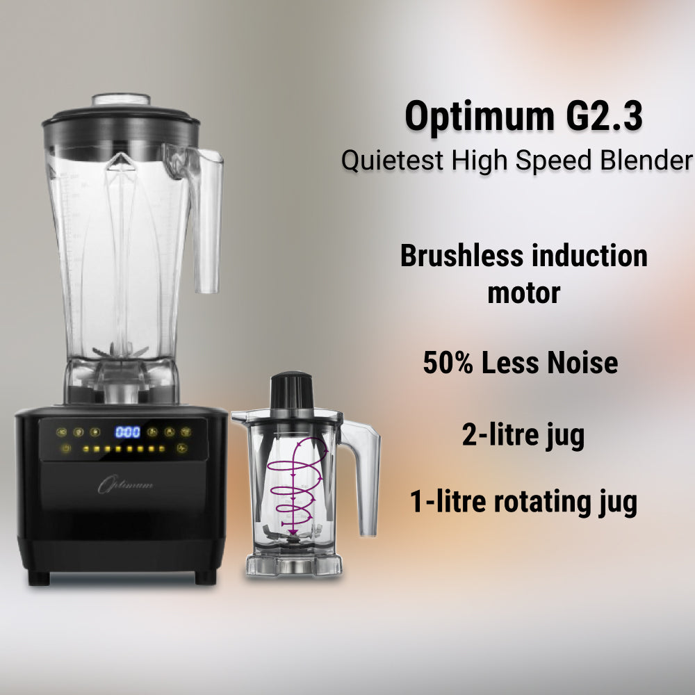 Optimum G2.3 blender: Quietest High Speed Blender
