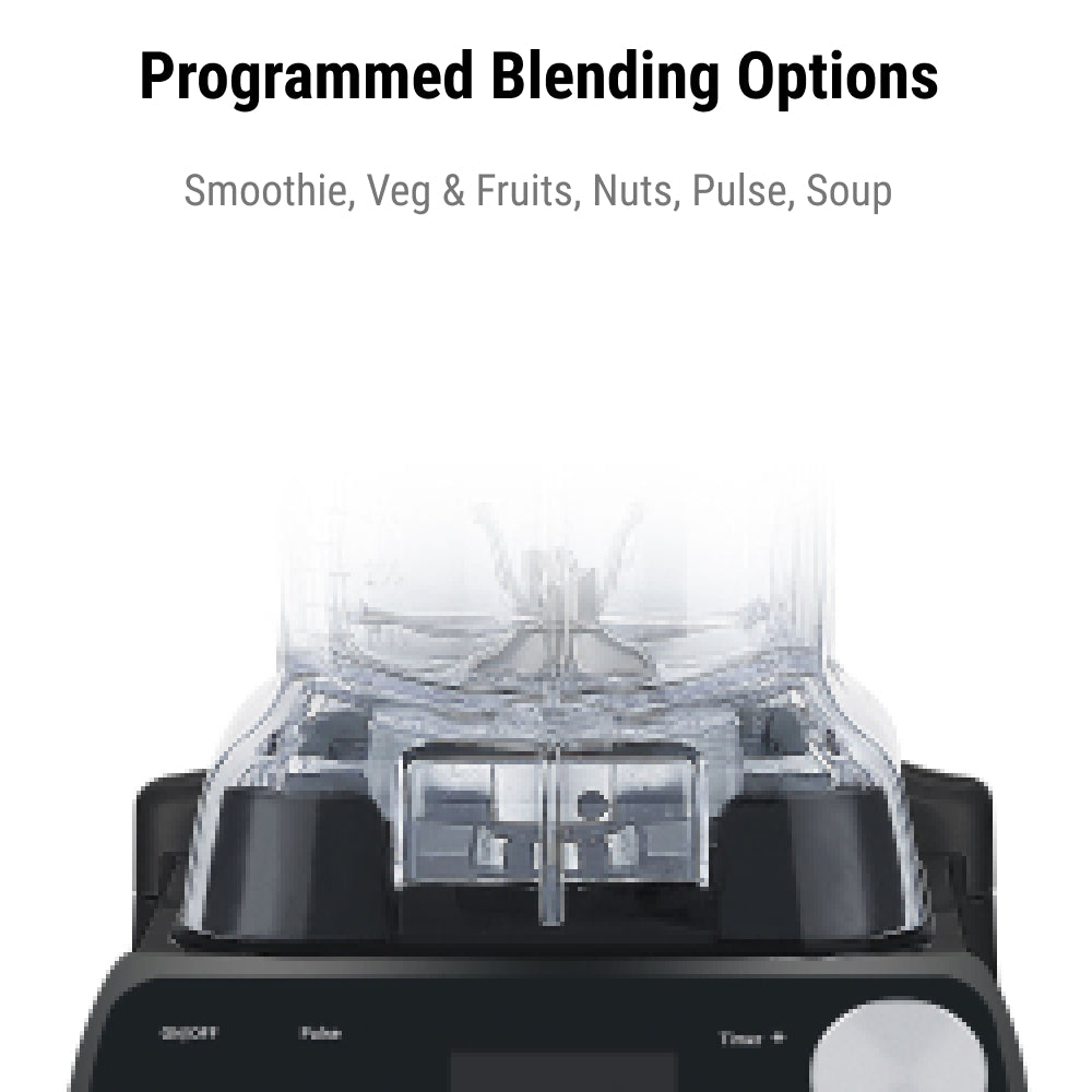 Optimum VAC2 - 2 In 1 Blender : Air Vacuum + High Speed Blending